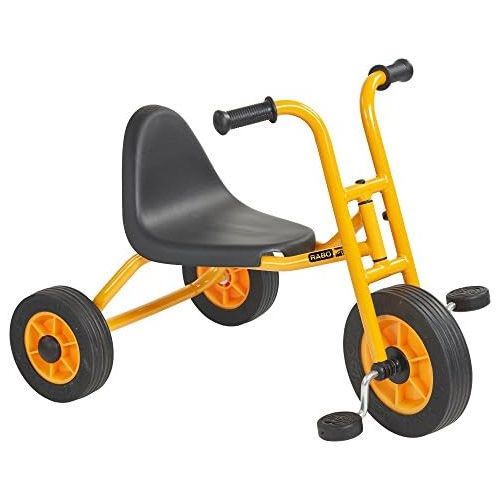  RABO Speedster Trike (powered by ECR4Kids), Premium Toddler Tricycle for Backyards & Schoolyards (YellowBlack)