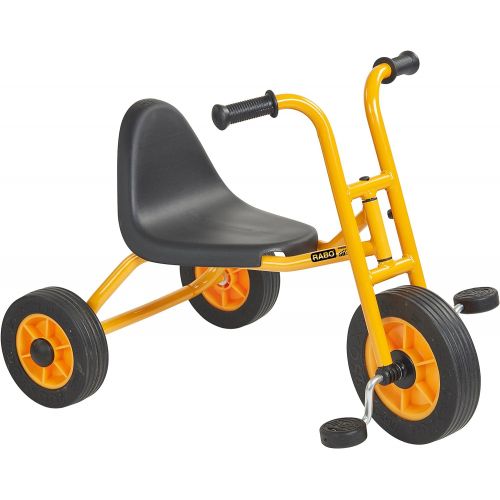  RABO Speedster Trike (powered by ECR4Kids), Premium Toddler Tricycle for Backyards & Schoolyards (YellowBlack)