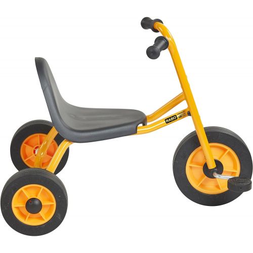  RABO Speedster Trike (powered by ECR4Kids), Premium Toddler Tricycle for Backyards & Schoolyards (YellowBlack)