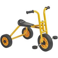 RABO Classic School Trike (powered by ECR4Kids), Premium Toddler Tricycle for Backyards & Schoolyards (YellowBlack)