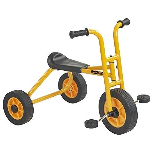  RABO Classic School Trike (powered by ECR4Kids), Premium Toddler Tricycle for Backyards & Schoolyards (YellowBlack)