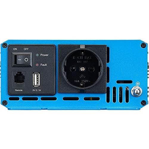  [아마존베스트]-Service-Informationen Ective 12 V to 230 V SI Series Pure Sinus Inverter in 7 Variants: 300 W - 3000 W