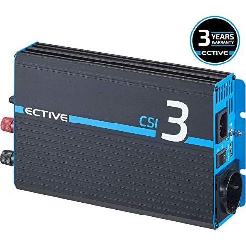  [아마존베스트]-Service-Informationen ECTIVE CSI Power Inverter, 12 V to 230 V, 6 Models: 500 W  3000 W | Power supply and voltage converter/Power Inverter..., 300 W