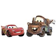 ECTY Disney Pixar Cars 2 Lightning McQueen & Mater Peel and Stick Giant Wall Decal Bundle