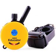 E-Collar Dog Trainer Mini Educator Dog Training e Collar - Educator Remote Trainer System - Waterproof - Vibration Tapping Sensation with eOutletDeals Value Bundle