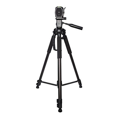  ECost 72 Inch Elite Series Professional, Full Size Camera Tripod for Canon, Nikon, Sony, Samsung, Olympus, Panasonic & Pentax + eCostConnection Microfiber Cloth