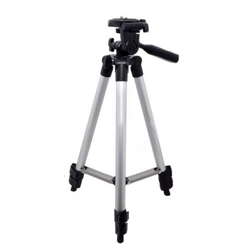  50 Inch Aluminum Camera Tripod for Canon, Nikon, Sony, Samsung, Olympus, Panasonic & Pentax + eCost Microfiber