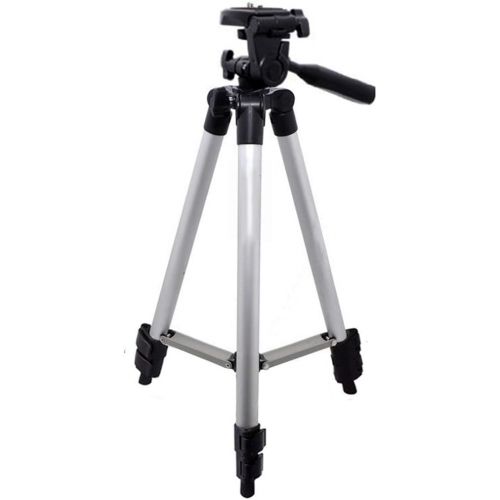  50 Inch Aluminum Camera Tripod for Canon, Nikon, Sony, Samsung, Olympus, Panasonic & Pentax + eCost Microfiber