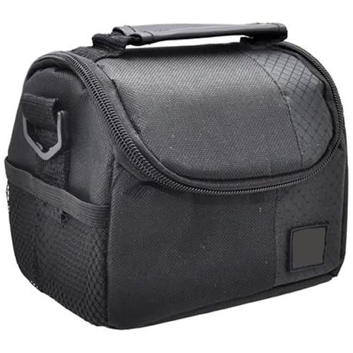  ECost Small Soft Padded Camera Equipment Bag / Case For Canon, Nikon, Sony, Samsung, Olympus, Pentax, Panasonic & More… + Microfiber Cloth