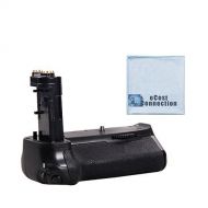 ECostConnection Battery Grip for Canon EOS 7D Mark II DSLR Camera & eCostConnection Microfiber Cloth