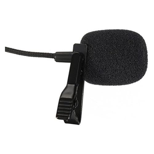  eCostConnection 47 inch Lavalier Directional Microphone for GoPro HERO3, HERO3+, HERO4 + Microfiber Cloth