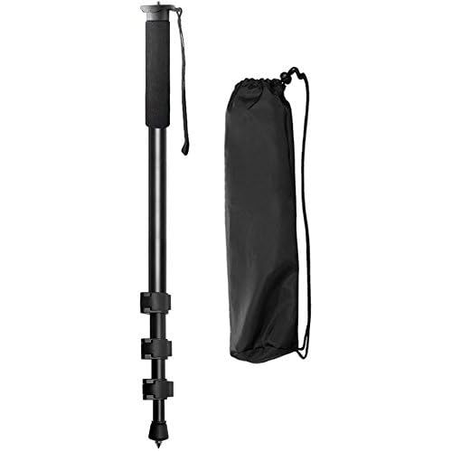  72 Pro Camera Monopod with Quick Release for GoPro HERO1, HERO2, HERO3, HERO3+, HERO4, HERO4 Session, HERO5 Cameras + Tripod Mount + eCostConnection Microfiber Cloth