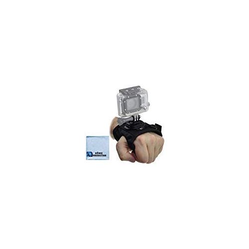  Rotating Wrist Strap Mount for ALL GoPro HERO Cameras + eCostConnection Microfiber Cloth