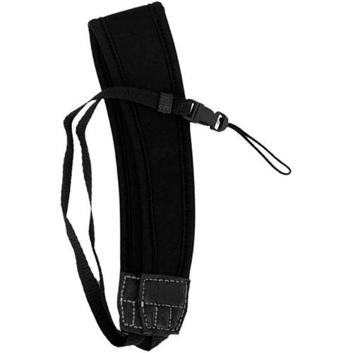  Neoprene Neck and Wrist Camera Strap Kit with Quick Release for Point & Shoot and Pocket Cameras + eCostConnection Microfiber Cloth