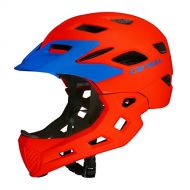 EDTara Kids Bicycle Helmet Full Face Helmet for Bike Motorcycle Children Safety Guard Sports Protective Equipment for Riding Skating