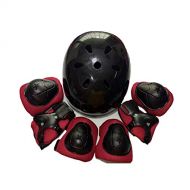 EDTara Kids Sports Protective Gear Set - Knee Elbow Pads and Wrist Guards for Skateboarding,Roller Skating,Cycling,Balance Biking and Scooter,7pcs/Set