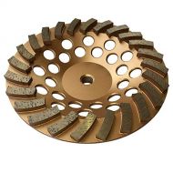 EDiamondTools Grinding Wheels for Concrete and Masonry Available from 4 to 7 Inches - 7 Diameter 24 Turbo Diamond Segments 5/8-11 Arbor