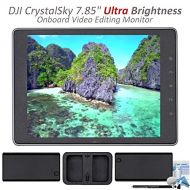 EDigitalUSA DJI CrystalSky Monitor - 7.85 Ultra Brightness with 2 Batteries, Charging Hub & eDigitalUSA Maintenance Bundle