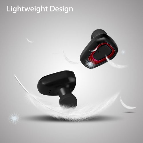  EEEkit Bluetooth 4.2 Bass True Wireless Headphones, Sports Wireless Earbuds Earphones, Built-in Microphone for iPhone, Samsung, Android Phone