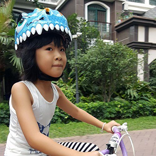  EESASAM ESASAM 3D Design Dinosaur InfantToddler Bike Helmets for Kids