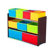 EFD 9 Bin Toy Organizer Storage Shelf Furniture with the Perfect Kid-Sized Height in Both Colour and Size Bin Variation &eBook By Easy&FunDeals