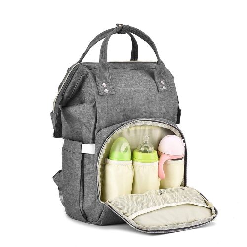  [아마존베스트]EFFORTLE Baby Diaper Bag Backpack Practical Storage Units Large Capacity Nappy Bags Stylish Diaper Bag Organizer