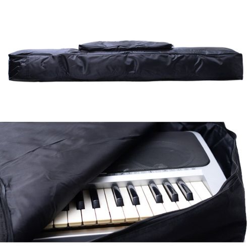  EFFT Life 88 Key Piano Keyboard Gig Bag, Waterproof 88-Key Keyboard Case Nylon Extra Pockets for Electric Piano with Adjustable Portable Backpack Straps 52 x 12 x 6in