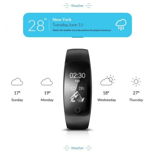  EFOSHM Fitness Tracker; Smart Watch Wasserdicht IP67Touch Bildschirm Activity Tracker mit Herzfrequenz Monitor Kalorien Zahler Schrittzahler Smart Armband Android & iOS Smartphone