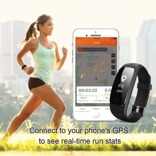  EFOSHM Fitness Tracker; Smart Watch Wasserdicht IP67Touch Bildschirm Activity Tracker mit Herzfrequenz Monitor Kalorien Zahler Schrittzahler Smart Armband Android & iOS Smartphone