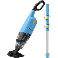 Efurden Cordless Pool Vacuum for above Ground Pool, Handheld Rechargeable Pool Cleaner with Running Time up to 60 Mins for In-Ground Pools, Spas, and Hot Tubs for Sand and Debris, Blue