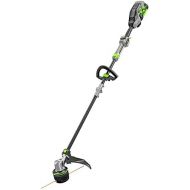 EGO Power+ ST1623T 16-Inch 56-Volt Lithium-Ion Cordless POWERLOAD™ with LINE IQ™ Telescopic Carbon Fiber Straight Shaft String Trimmer, 4.0Ah Battery and Charger Included