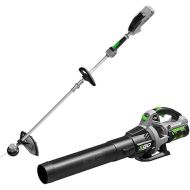 EGO Power+ ST1502LB 15-Inch Cordless String Trimmer & 530CFM Blower Combo Kit with 2.5Ah Battery and Charger Included, Black