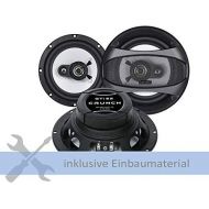 EHO Crunch Speaker GTi62 360 W 165 mm 2 Way Coaxial Suitable for Hyundai i20 from 2015 Onwards Front / Rear Doors