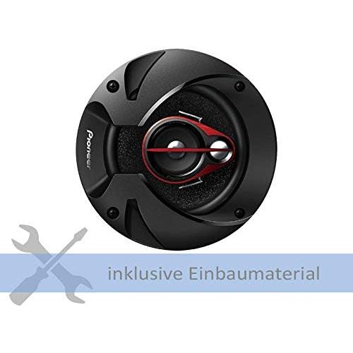  EHO Pioneer Speaker TSR1750s 500 Watt 165 mm 3 Way Coaxial for Mercedes SLK Class (R170) 1996 2004 Installation Location: Front Doors