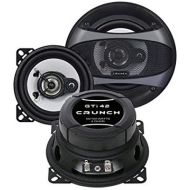 EHO Crunch Speaker GTi42 300W 100mm 2 Way Coaxial Suitable for Mercedes Sprinter 901 902 903 904 905 1995 2006 Dashboard Front