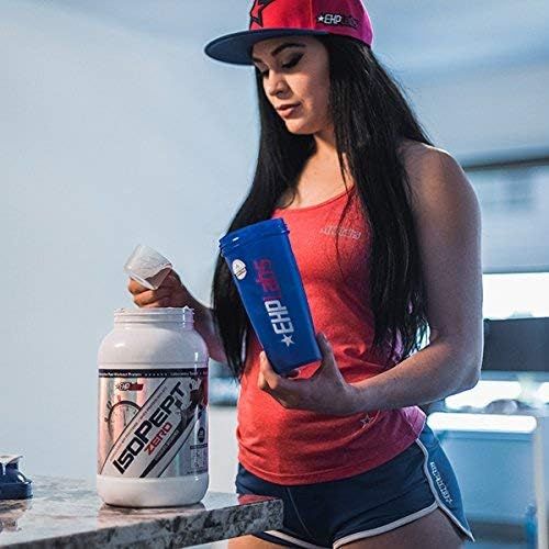  EHPlabs IsoPept Zero Chocolate Decadence (2lbs) Hydrolized WPI Fractions + Whey Protein Isolate, 25g of Protein Per Serving, 0 Sugar, 0 Fat, 5.7g of BCAAs - 30 Servings