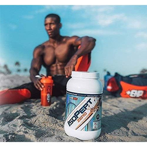  EHPlabs IsoPept Zero Cookies & Cream (2lbs) Hydrolized WPI Fractions + Whey Protein Isolate, 25g of Protein Per Serving, 0 Sugar, 0 Fat, 5.7g of BCAAs - 30 Servings