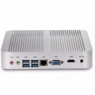 EIPKH 2016 Mini PC Intel Core I5-4258U 8G RAM 64G SSD Desktop VGA HD Graphics 4xUSB 3.0 2xUSB2.0 Dual Windows and Linux Fanless Desktop Dual NIC Build TV BOX HTPC Gaming Computer