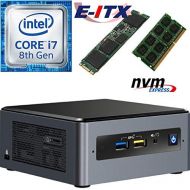 Intel NUC8I7BEH 8th Gen Core i7 System, 8GB DDR4, 128GB M.2 PCIe NVMe SSD, NO OS, Pre-Assembled and Tested by E-ITX