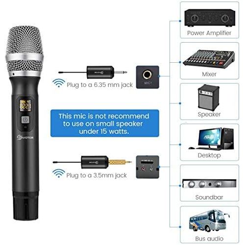  [아마존베스트]Eivotor Wireless Microphone