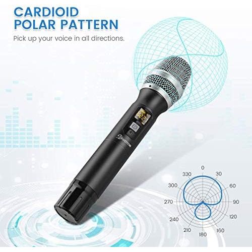  [아마존베스트]Eivotor Wireless Microphone