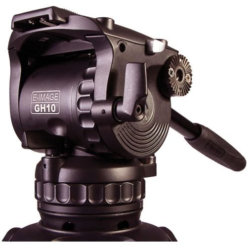  E-Image GH10 75mm Pro Fluid Video Head (Black)