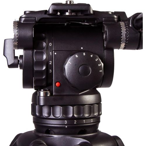  E-Image GH10 75mm Pro Fluid Video Head (Black)