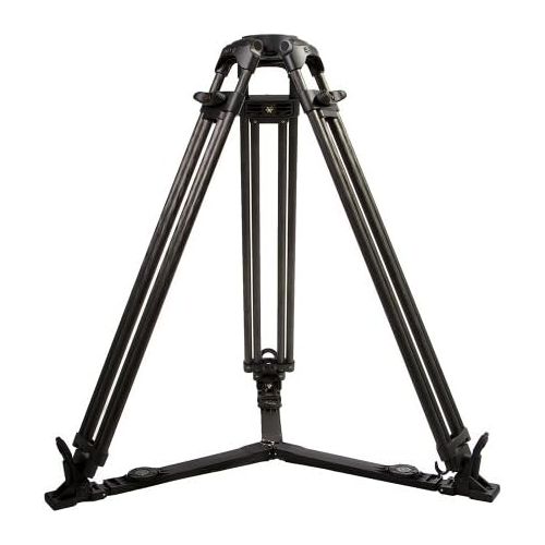  E-Image by Ikan GC102 2 Stage Carbon Fiber Tripod 100mm Ball wGround Spreader