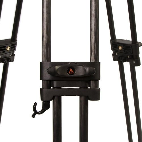  E-Image by Ikan GC102 2 Stage Carbon Fiber Tripod 100mm Ball wGround Spreader