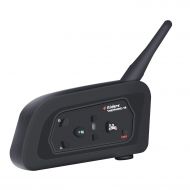 EJEAS Vnetphone V4 Motorcycle Helmet Intercom Bluetooth Interphone 1200M Range for Snowmobile Skiing Interphone Headsets(Single)