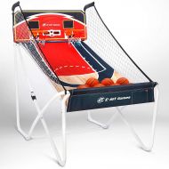 [아마존베스트]E-JET SPORT Basketball Arcade Games (Online Battle & Challenge, Shoot Hoops) - Electronic Arcade Basketball Games, Dual Shot