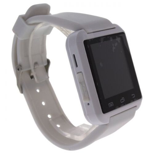  EK-A1 Montre Connectee White Silicone Strap Smart Watch