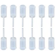 [아마존베스트]EKIND Clear Push-Up Cake Pop Shooter (Push Pops) Plastic Containers with Lids, Base & Sticks, Pack of 12