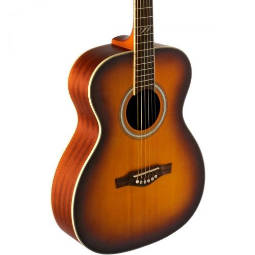  EKO},description:The TRI Series Auditorium Acoustic Guitar combines a spruce top with mahogany back and sides with rosewood fingerboard and bridge. This wood combination provides a